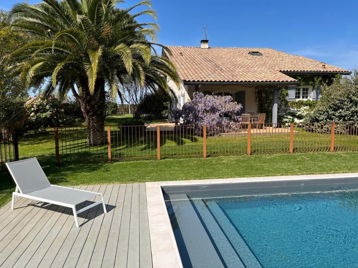 Maison De Charme Avec Piscine Saint-Martin-de-Seignanx エクステリア 写真